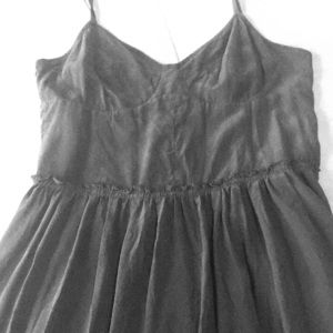 Wilfred size 2 Silk bustier black dress